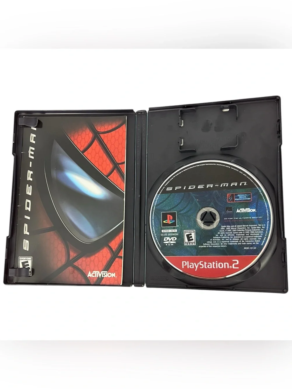 Spider-Man for PS2 Sony PlayStation 2 CIB W/ Manual 2002